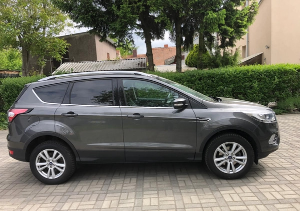 Ford Kuga cena 59900 przebieg: 85000, rok produkcji 2019 z Miłosław małe 232